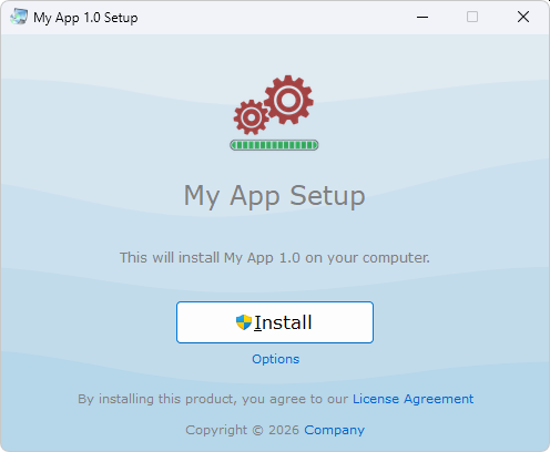 custom interface setup